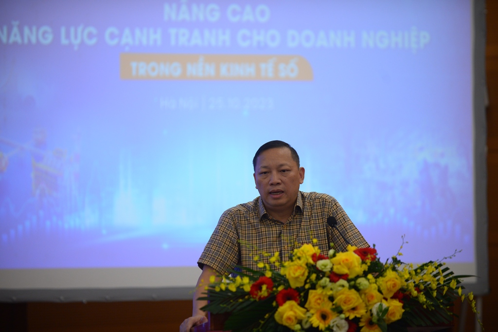 Diễn đàn Nâng cao Năng lực cạnh tranh cho doanh nghiệp trong nền kinh tế số 25/10/2023