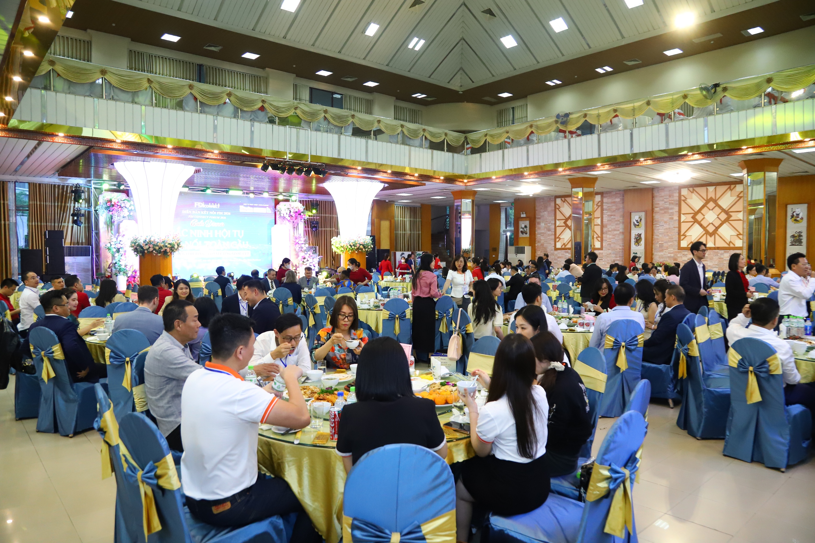 Diễn đàn “Kết nối FDI 2026” với chủ đề “Hướng tới chuỗi cung ứng toàn cầu bền vững” tại tỉnh Bắc Ninh. 24/04/2026