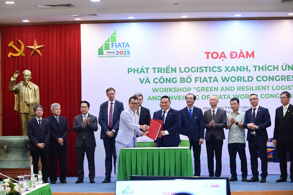 Tọa đàm “Phát triển logistics xanh, thích ứng nhanh và lễ công bố FIATA World Congress 2025 09/7/2025