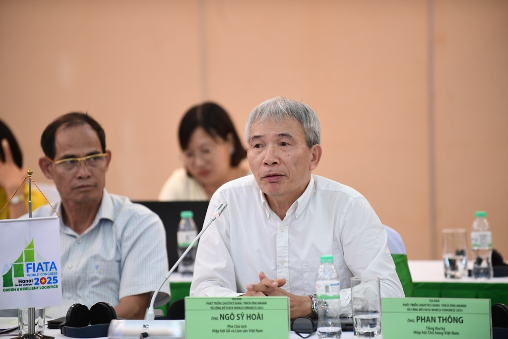 Tọa đàm “Phát triển logistics xanh, thích ứng nhanh và lễ công bố FIATA World Congress 2025 09/7/2025