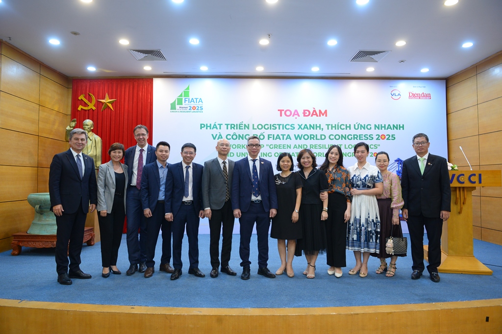 Tọa đàm “Phát triển logistics xanh, thích ứng nhanh và lễ công bố FIATA World Congress 2025 09/7/2025