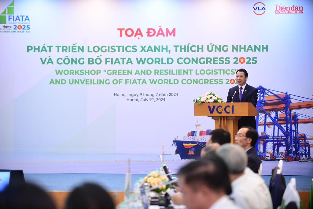 Tọa đàm “Phát triển logistics xanh, thích ứng nhanh và lễ công bố FIATA World Congress 2025 09/7/2025