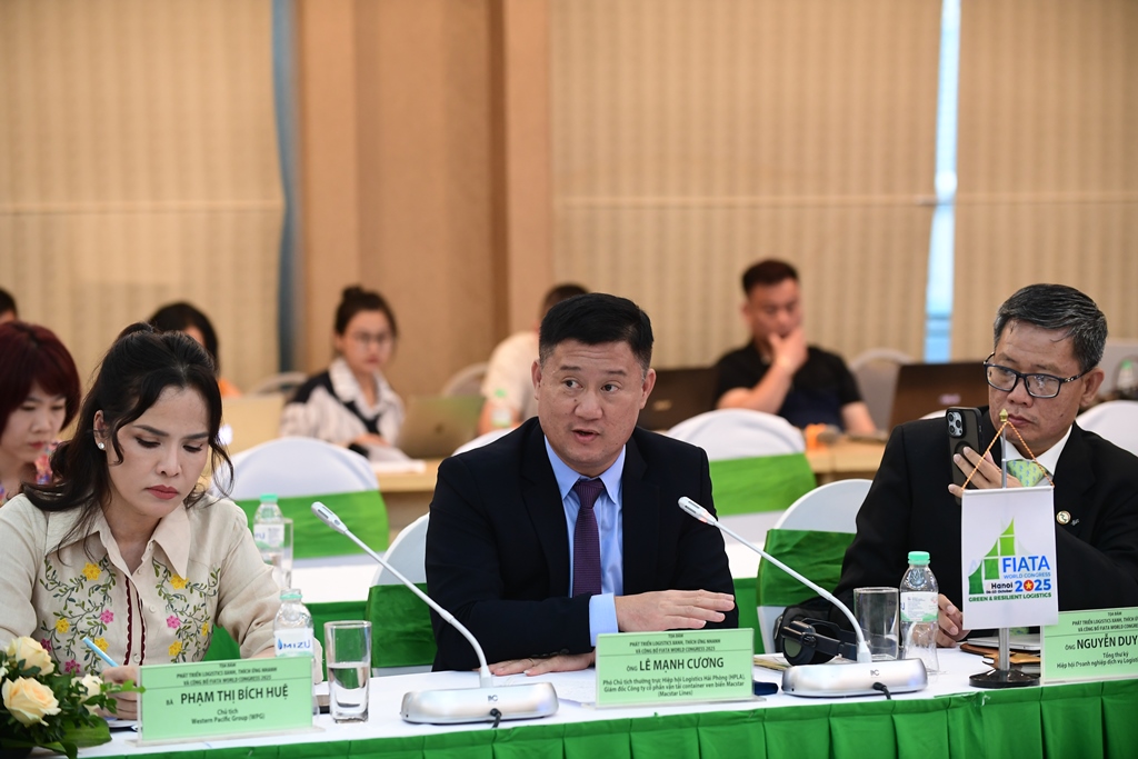 Tọa đàm “Phát triển logistics xanh, thích ứng nhanh và lễ công bố FIATA World Congress 2025 09/7/2025