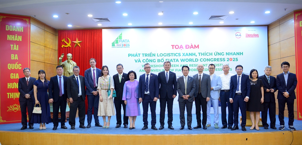 Tọa đàm “Phát triển logistics xanh, thích ứng nhanh và lễ công bố FIATA World Congress 2025 09/7/2025