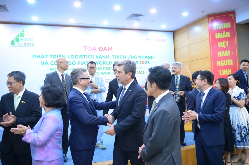 Tọa đàm “Phát triển logistics xanh, thích ứng nhanh và lễ công bố FIATA World Congress 2025 09/7/2025