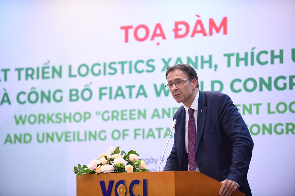 Tọa đàm “Phát triển logistics xanh, thích ứng nhanh và lễ công bố FIATA World Congress 2025 09/7/2025