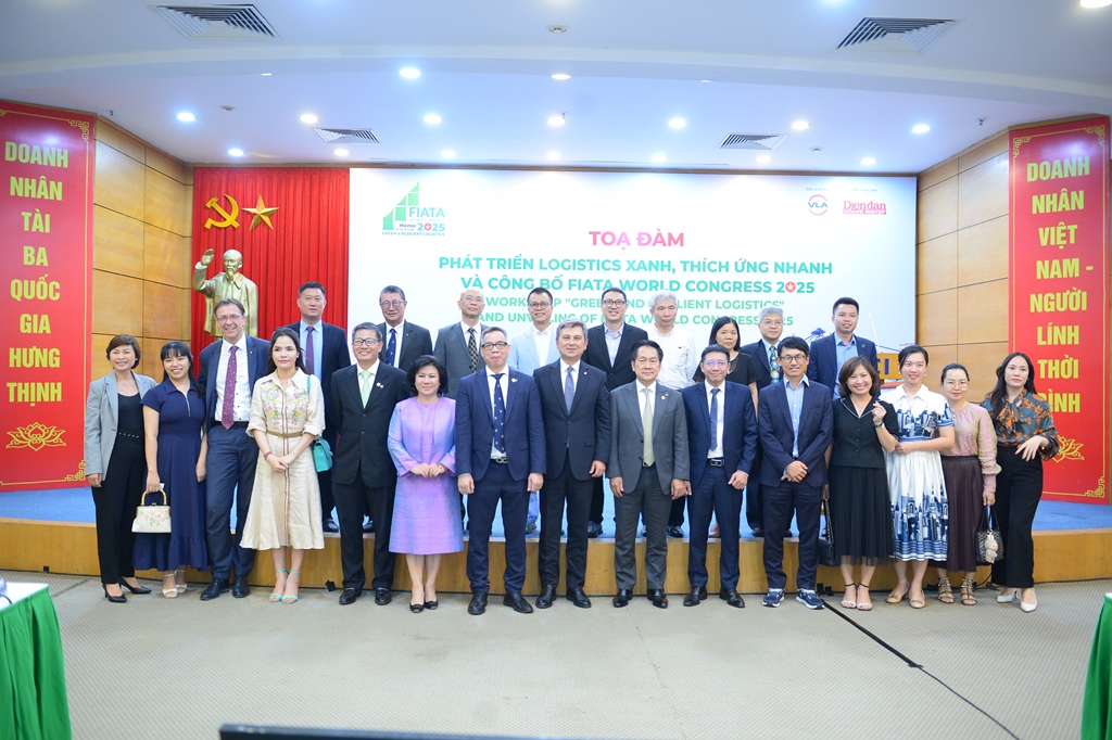 Tọa đàm “Phát triển logistics xanh, thích ứng nhanh và lễ công bố FIATA World Congress 2025 09/7/2025