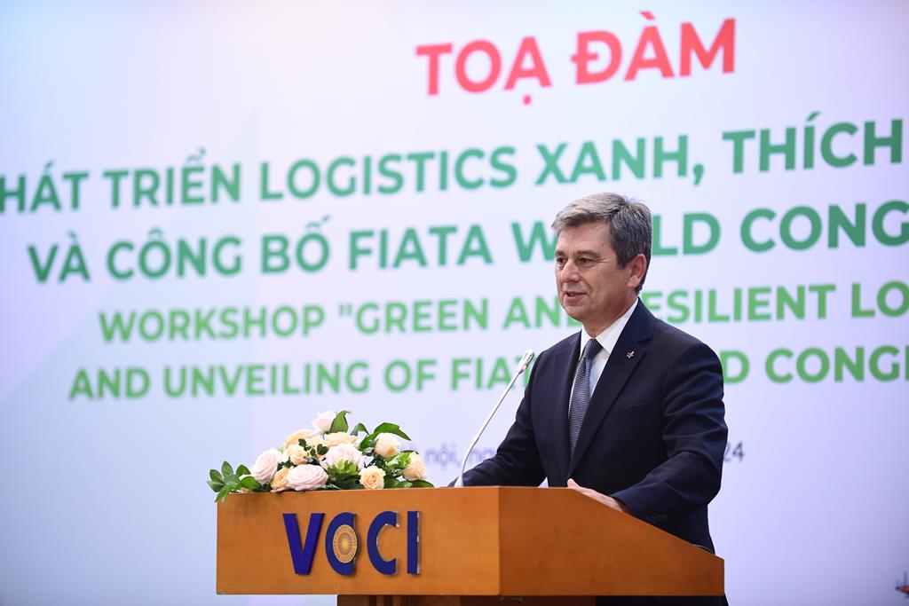 Tọa đàm “Phát triển logistics xanh, thích ứng nhanh và lễ công bố FIATA World Congress 2025 09/7/2025
