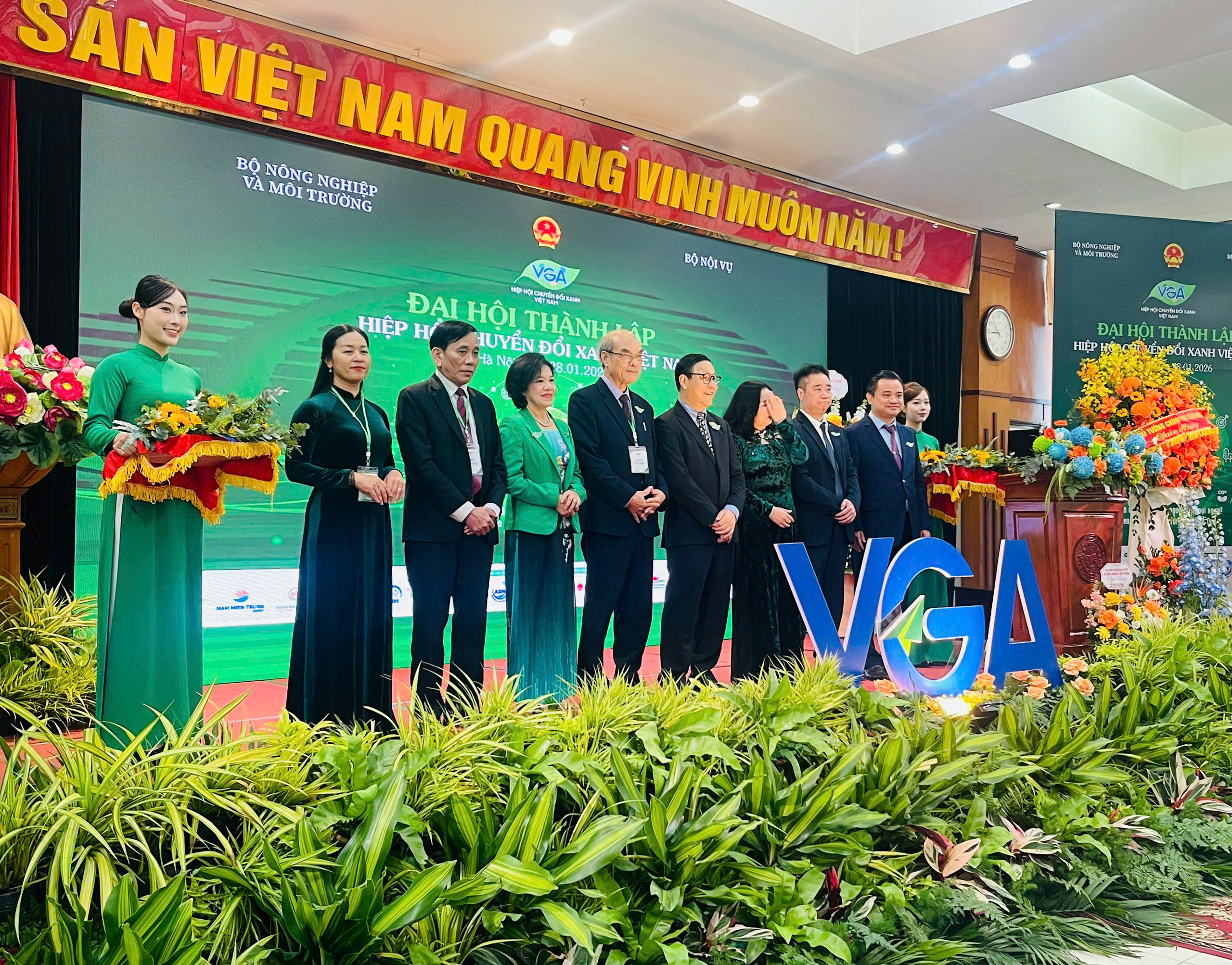 Hiệp hội chuyển đổi xanh Việt Nam tổ chức Đại hội Hiệp hội lần thứ I, nhiệm kỳ 2026 -2031