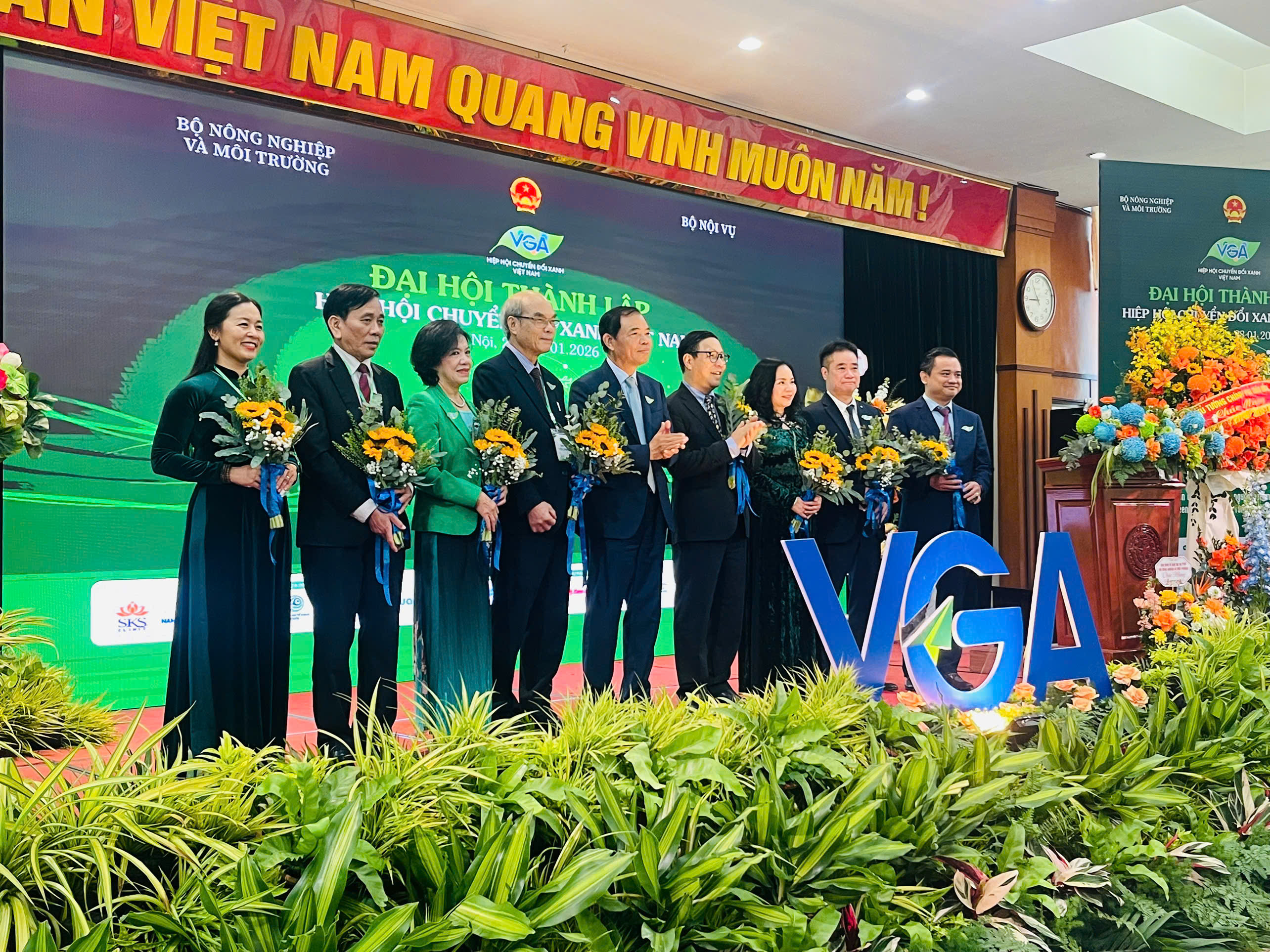 Hiệp hội chuyển đổi xanh Việt Nam tổ chức Đại hội Hiệp hội lần thứ I, nhiệm kỳ 2026 -2031