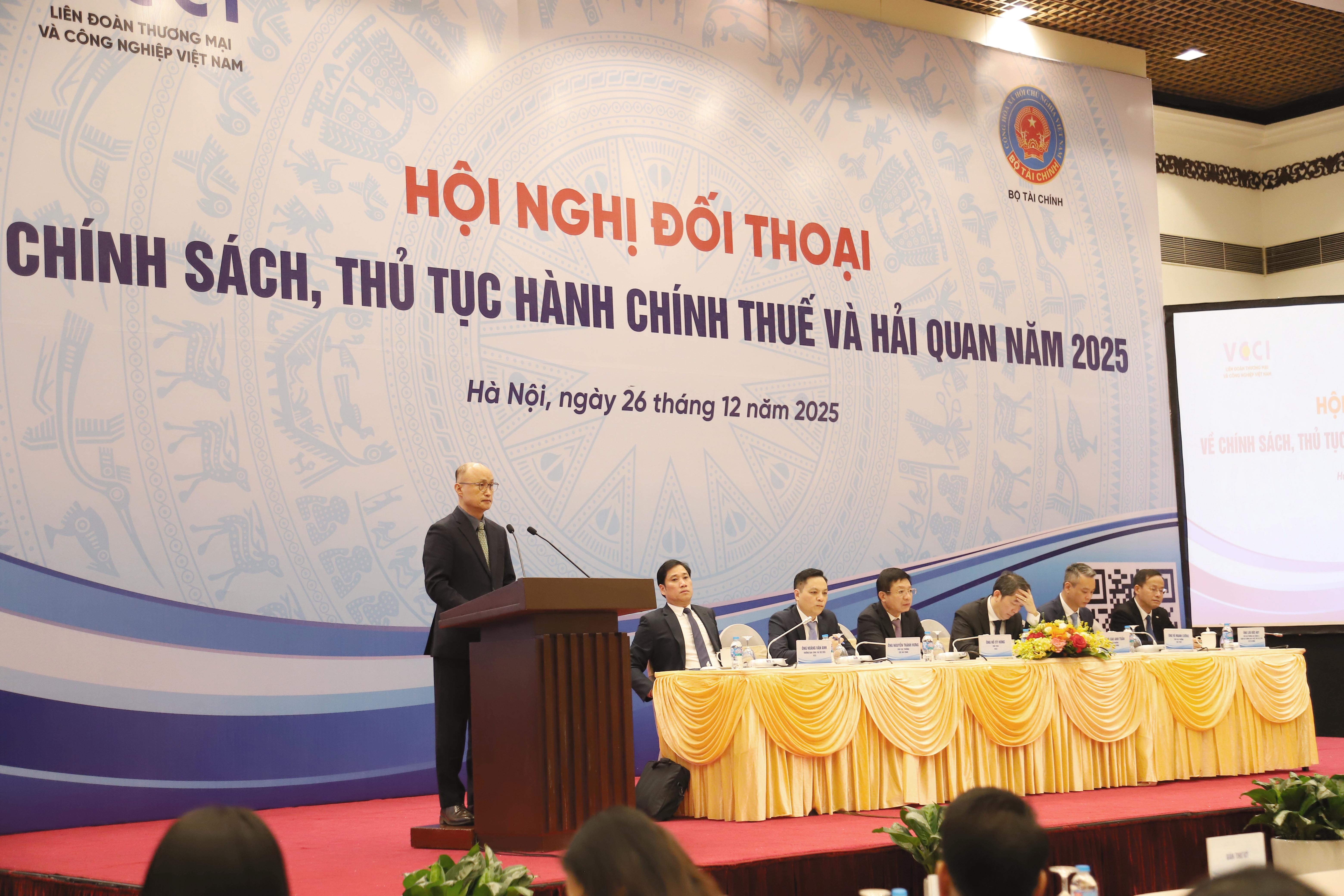 Hội nghị đối thoại về chính sách, thủ tục hành chính thuế và hải quan năm 2025