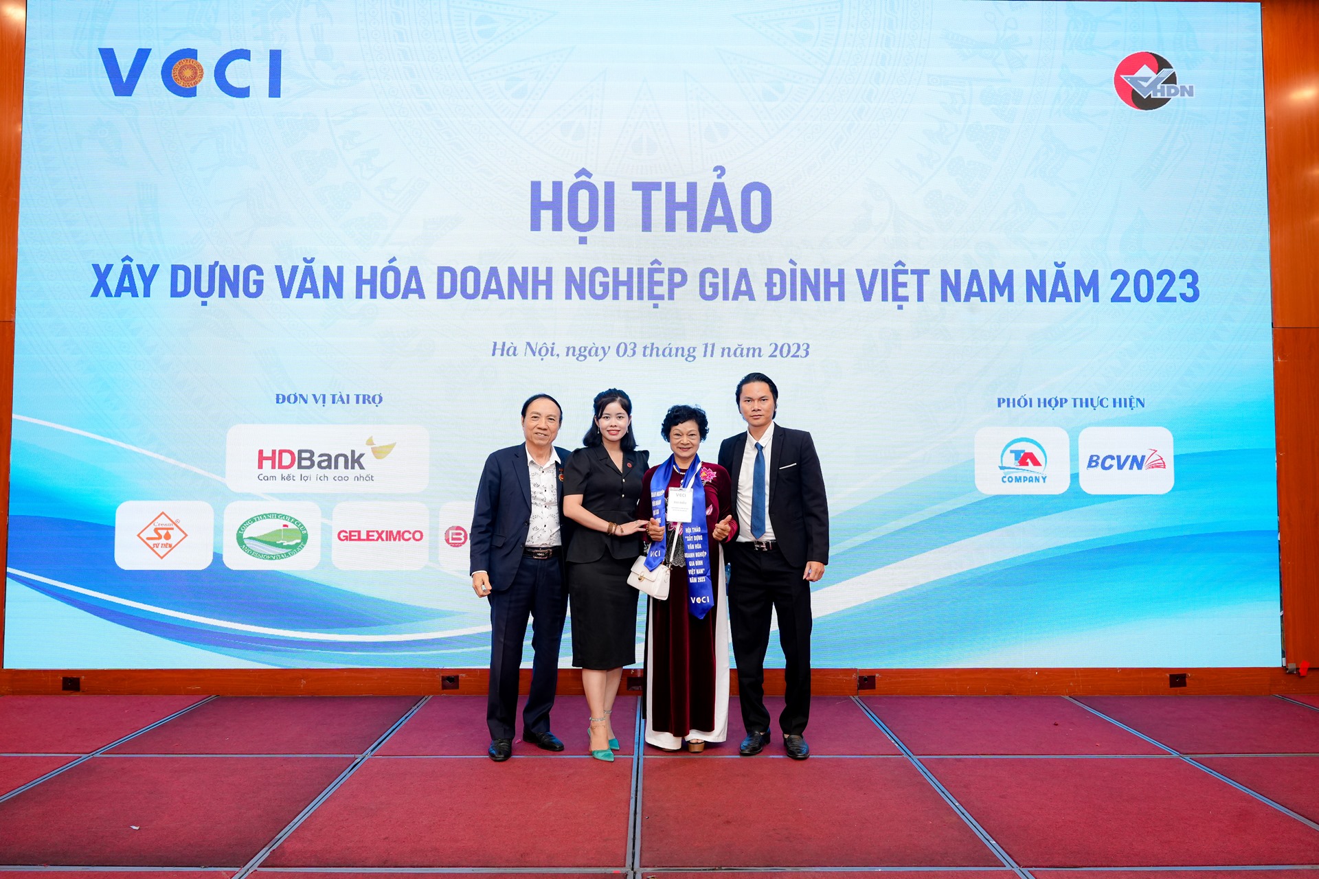 Hội thảo Xây dựng Văn hóa Doanh nghiệp Gia đình Việt Nam 03/11/2023