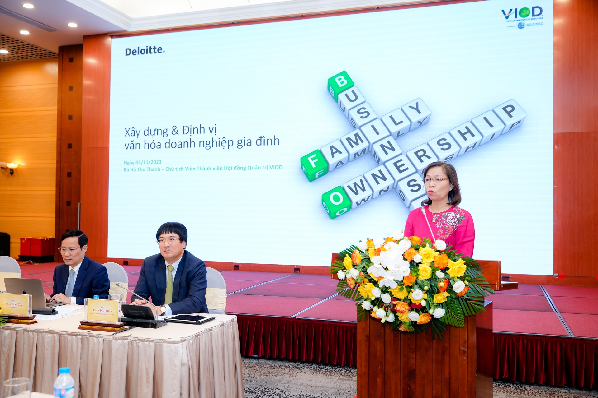 Hội thảo Xây dựng Văn hóa Doanh nghiệp Gia đình Việt Nam 03/11/2023