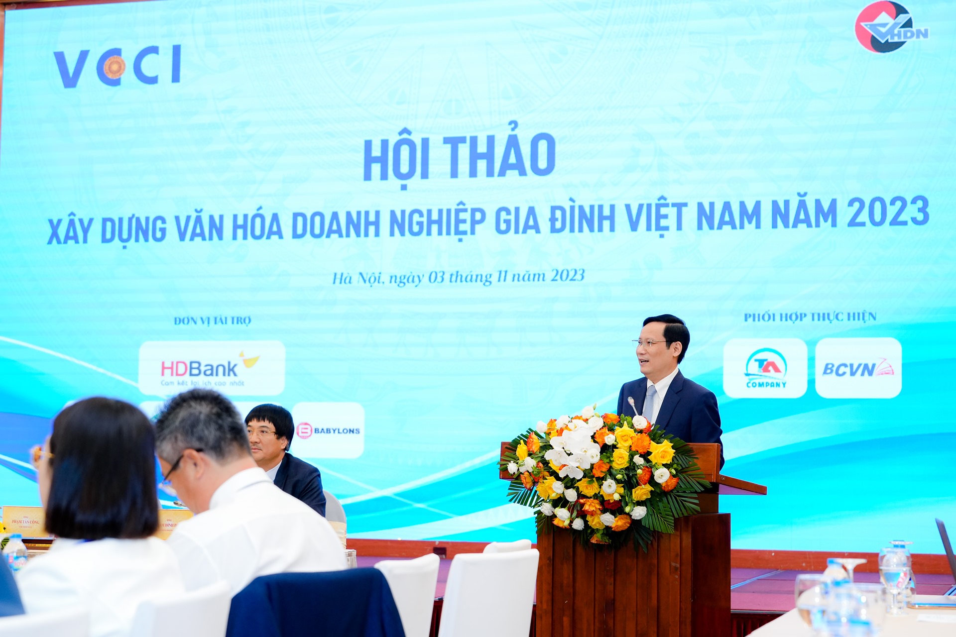 Hội thảo Xây dựng Văn hóa Doanh nghiệp Gia đình Việt Nam 03/11/2023