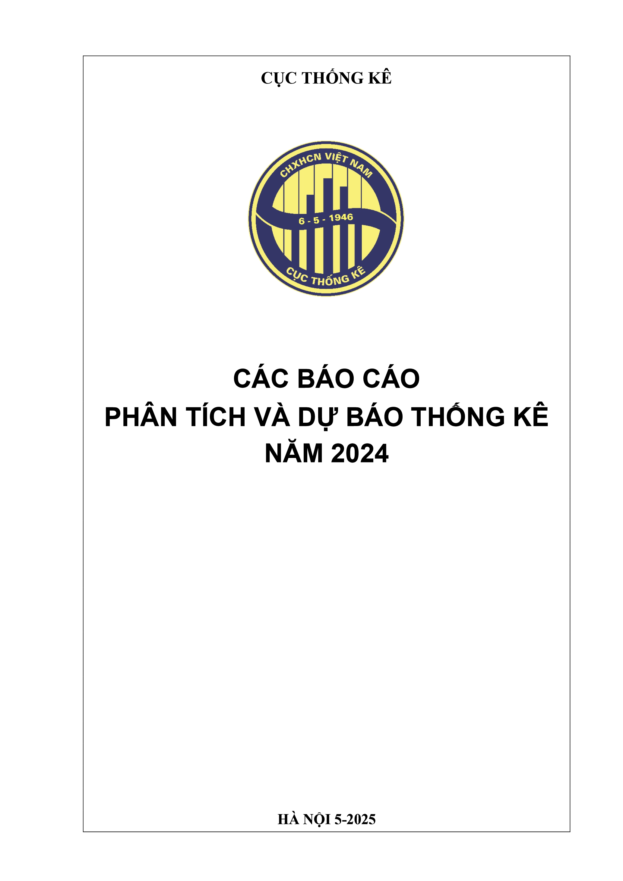 Các báo cáo phân tích và dự báo thống kê năm 2024