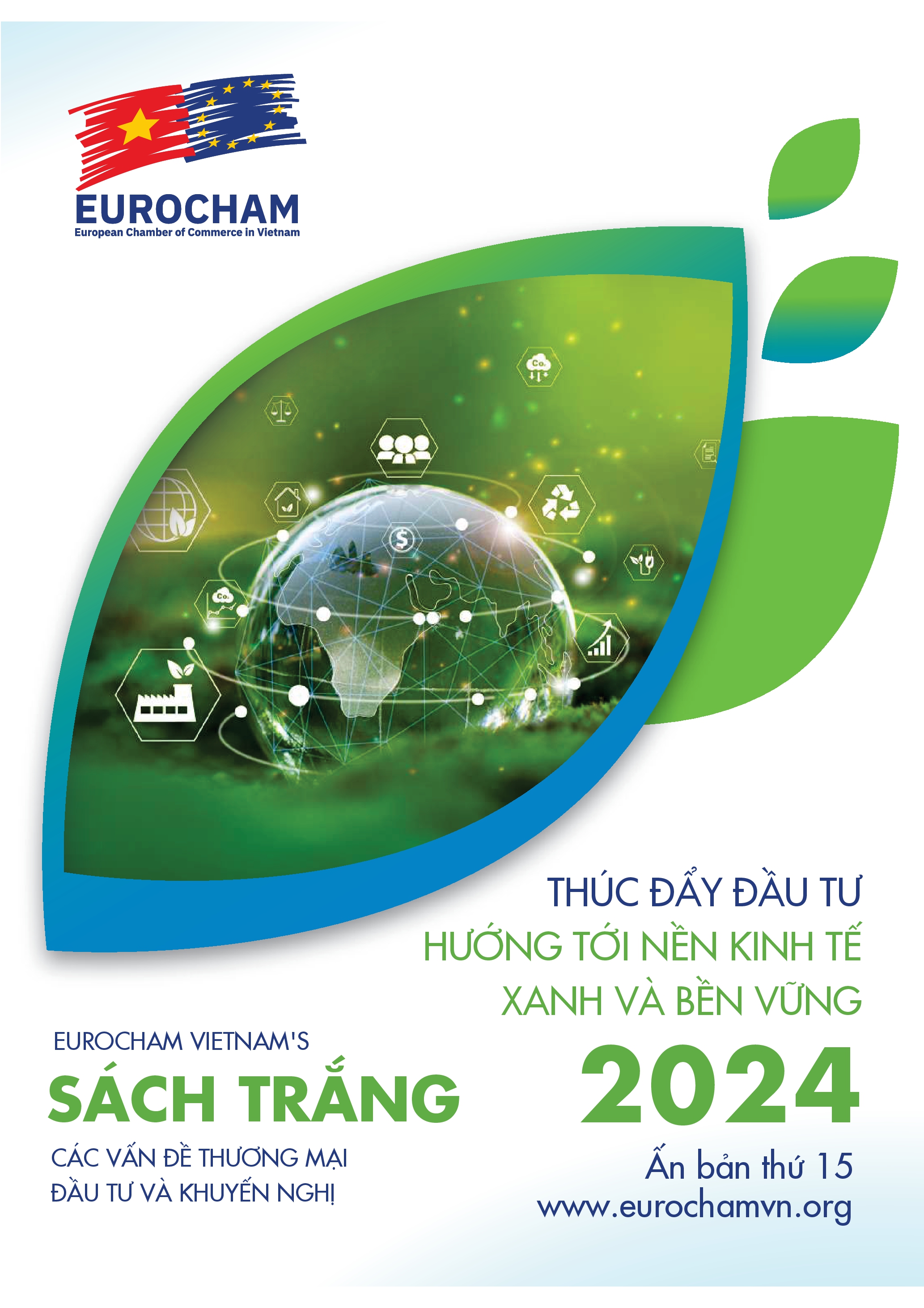 Sách trắng các vấn đề Thương mại Đầu tư và Khuyến nghị 2024 - Thúc đẩy đầu tư Hướng tới nền Kinh tế xanh và bền vững