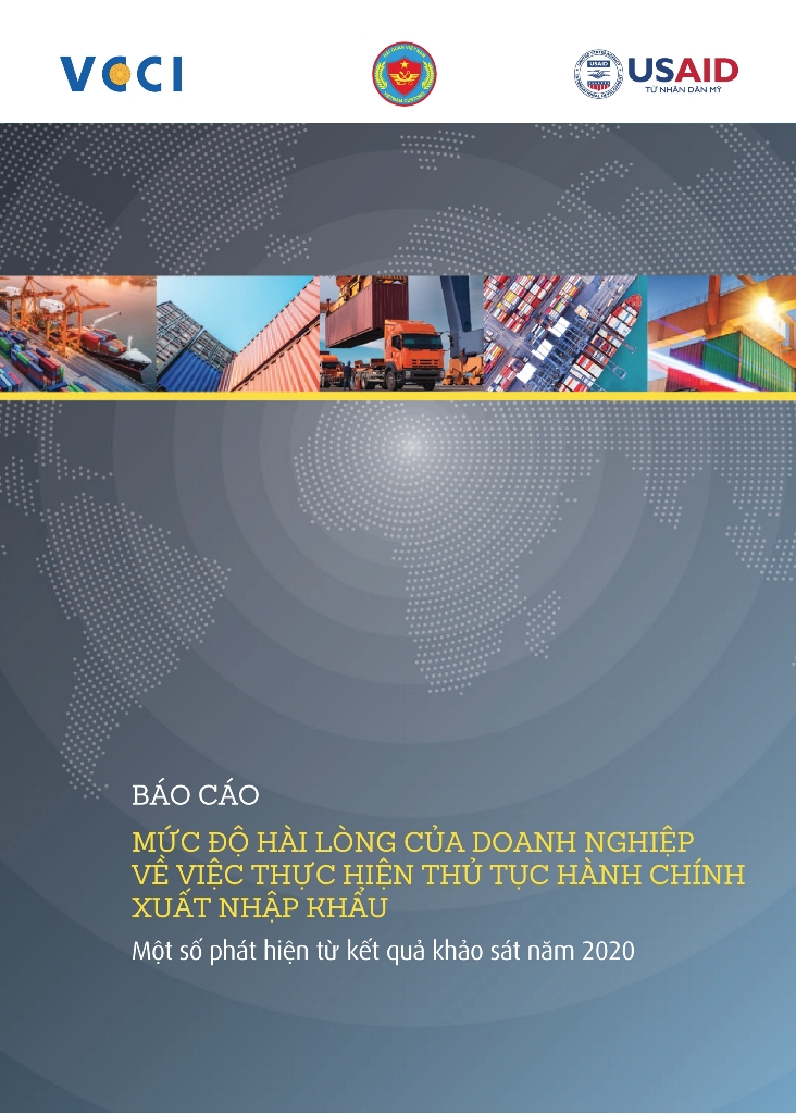 Mức độ hài lòng của doanh nghiệp về việc thực hiện thủ tục hành chính xuất nhập khẩu