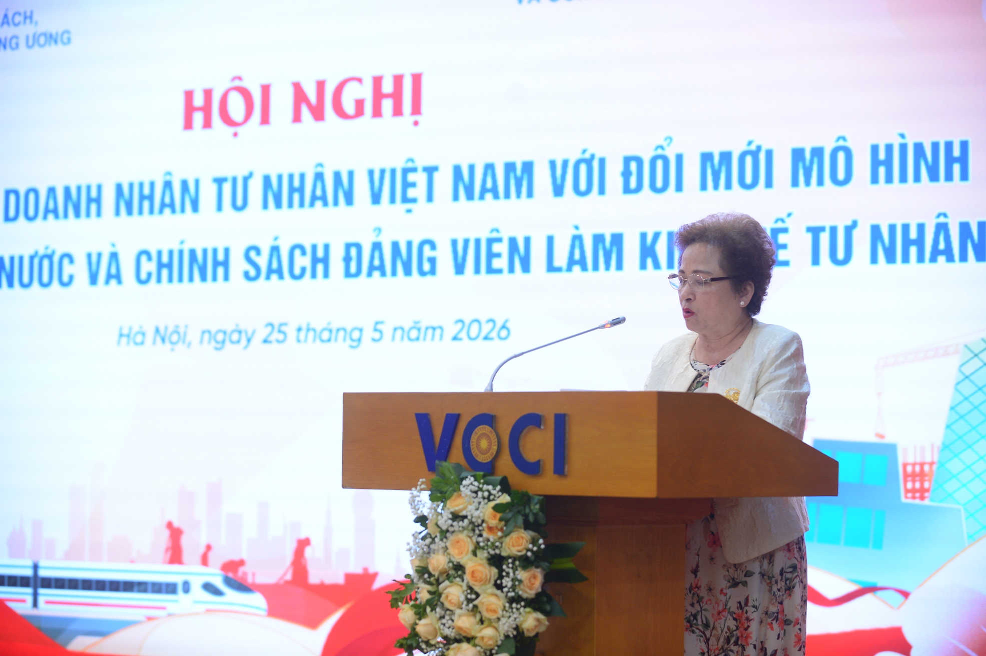 Hội nghị “Doanh nghiệp, doanh nhân tư nhân Việt Nam với đổi mới mô hình phát triển đất nước và chính sách đảng viên làm kinh tế tư nhân” 25/5/2026