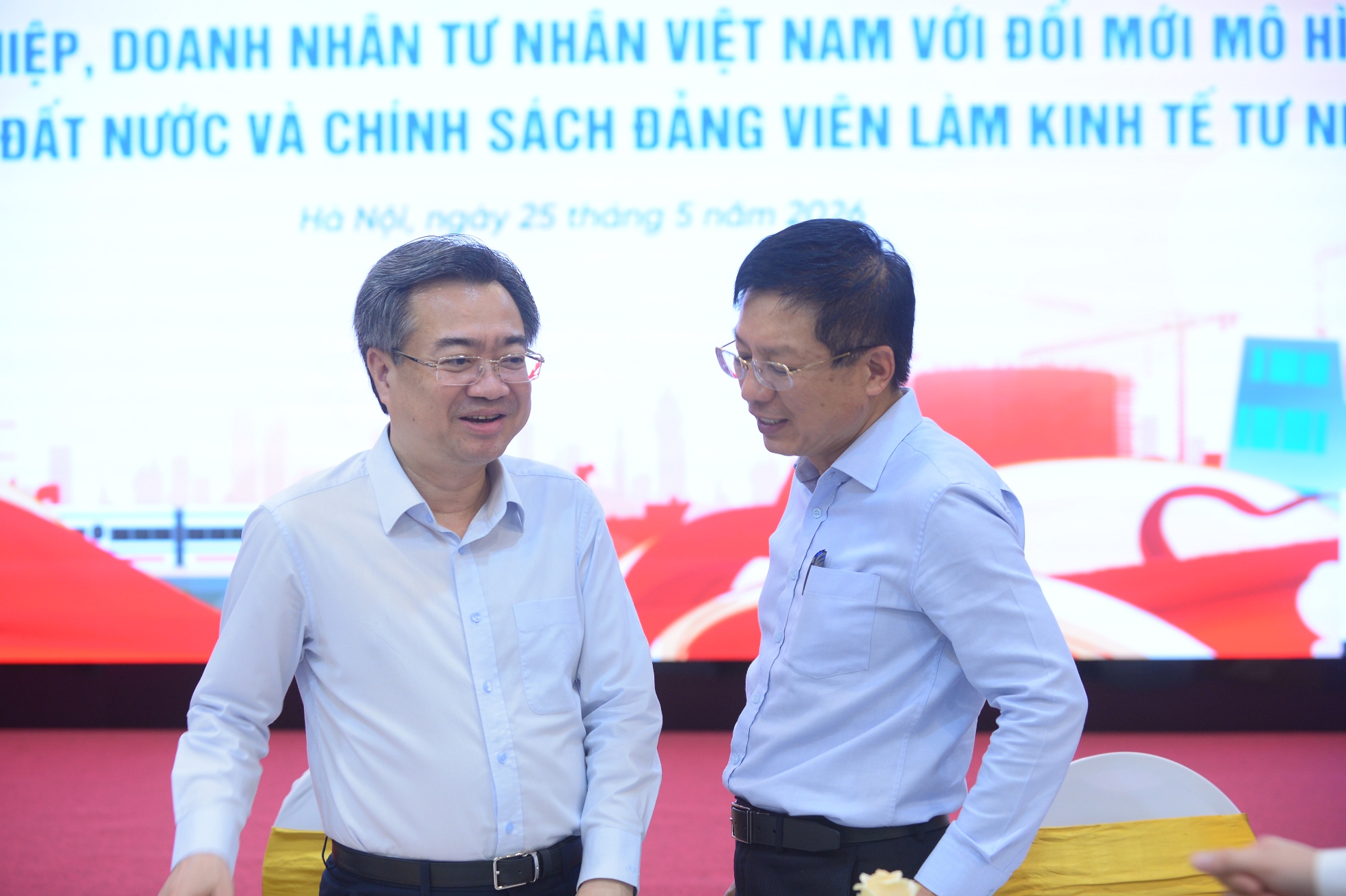 Hội nghị “Doanh nghiệp, doanh nhân tư nhân Việt Nam với đổi mới mô hình phát triển đất nước và chính sách đảng viên làm kinh tế tư nhân” 25/5/2026