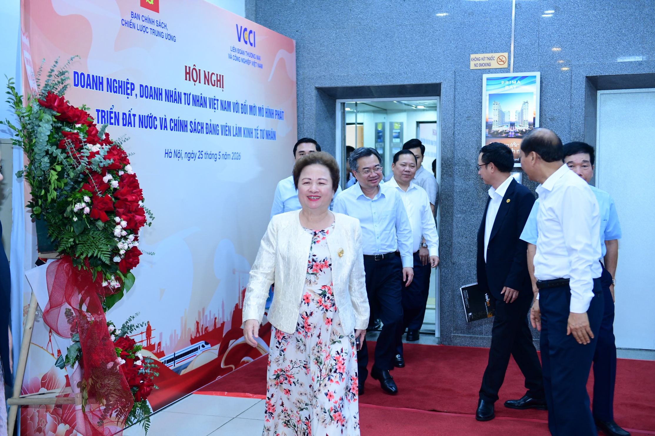 Hội nghị “Doanh nghiệp, doanh nhân tư nhân Việt Nam với đổi mới mô hình phát triển đất nước và chính sách đảng viên làm kinh tế tư nhân” 25/5/2026