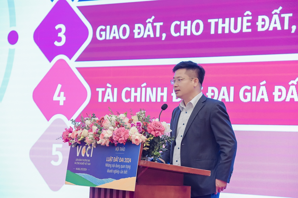 Luật Đất đai 2024 - Những ND quan trọng DN cần biết (sk ở Hà Nội) (21/3/2024)