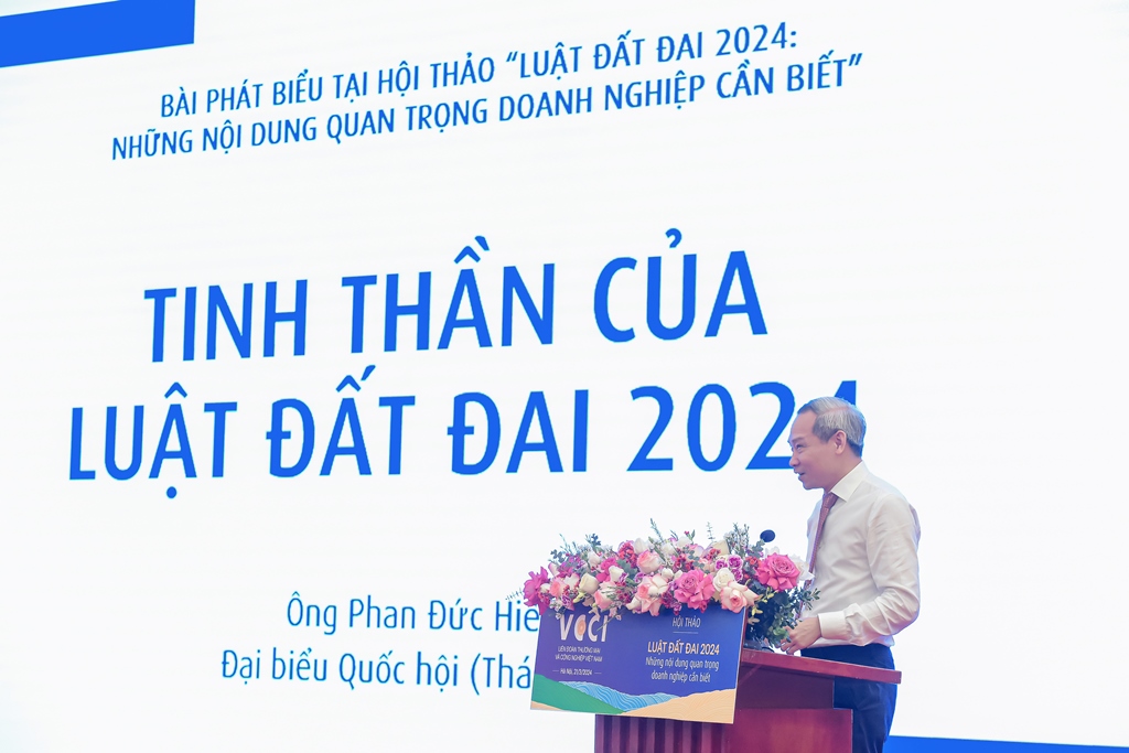 Luật Đất đai 2024 - Những ND quan trọng DN cần biết (sk ở Hà Nội) (21/3/2024)
