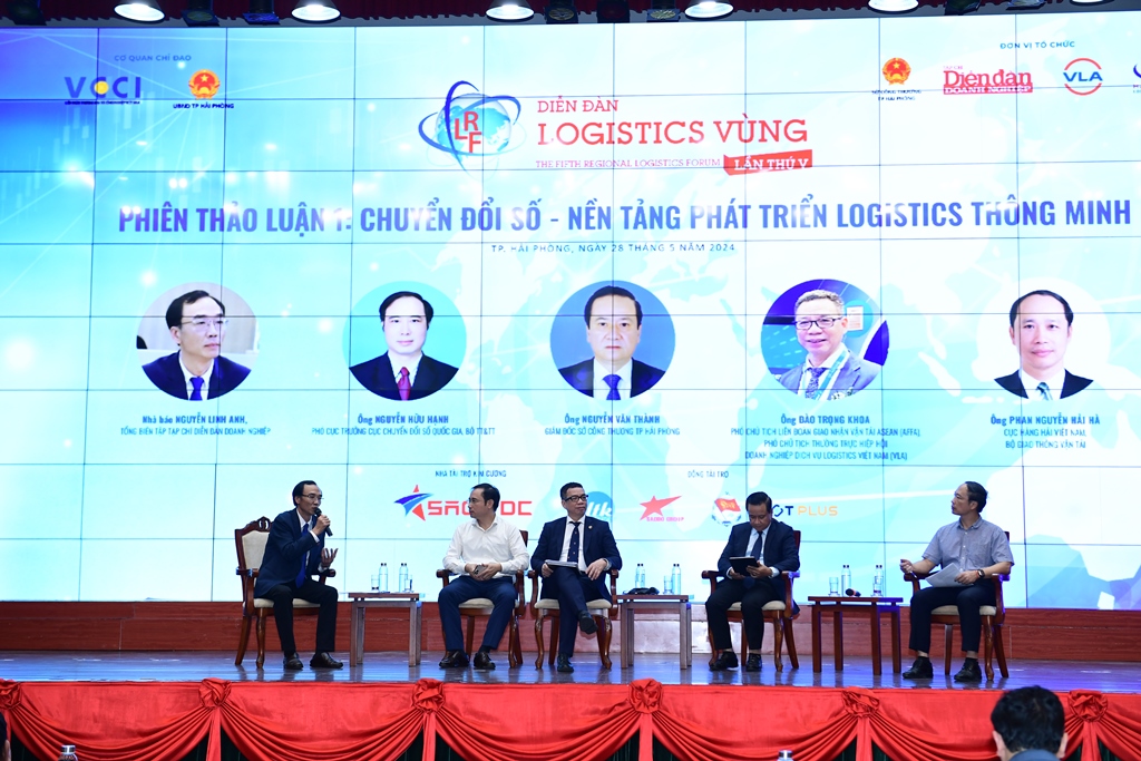 Diễn đàn Logistics Vùng lần thứ V: “Chuyển đổi số - Động lực mới thúc đẩy tăng trưởng Vùng đồng bằng sông Hồng-Hải Phòng 2024" 28/5/2024