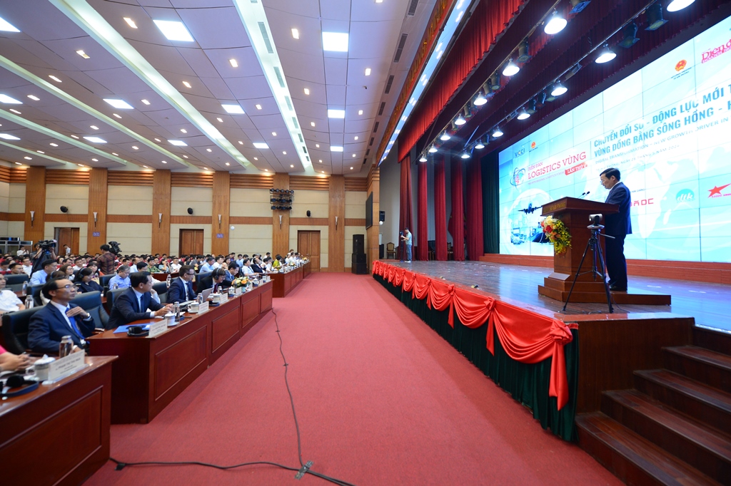 Diễn đàn Logistics Vùng lần thứ V: “Chuyển đổi số - Động lực mới thúc đẩy tăng trưởng Vùng đồng bằng sông Hồng-Hải Phòng 2024" 28/5/2024