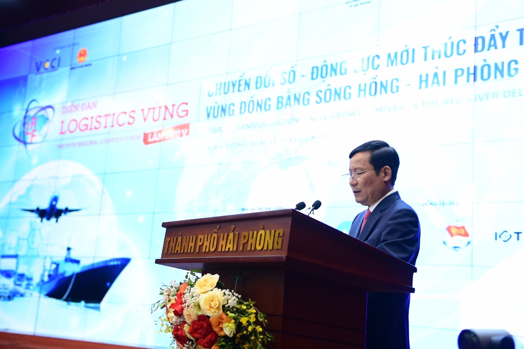 Diễn đàn Logistics Vùng lần thứ V: “Chuyển đổi số - Động lực mới thúc đẩy tăng trưởng Vùng đồng bằng sông Hồng-Hải Phòng 2024" 28/5/2024