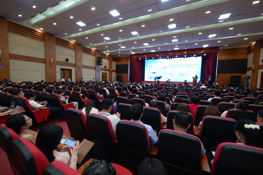 Diễn đàn Logistics Vùng lần thứ V: “Chuyển đổi số - Động lực mới thúc đẩy tăng trưởng Vùng đồng bằng sông Hồng-Hải Phòng 2024" 28/5/2024