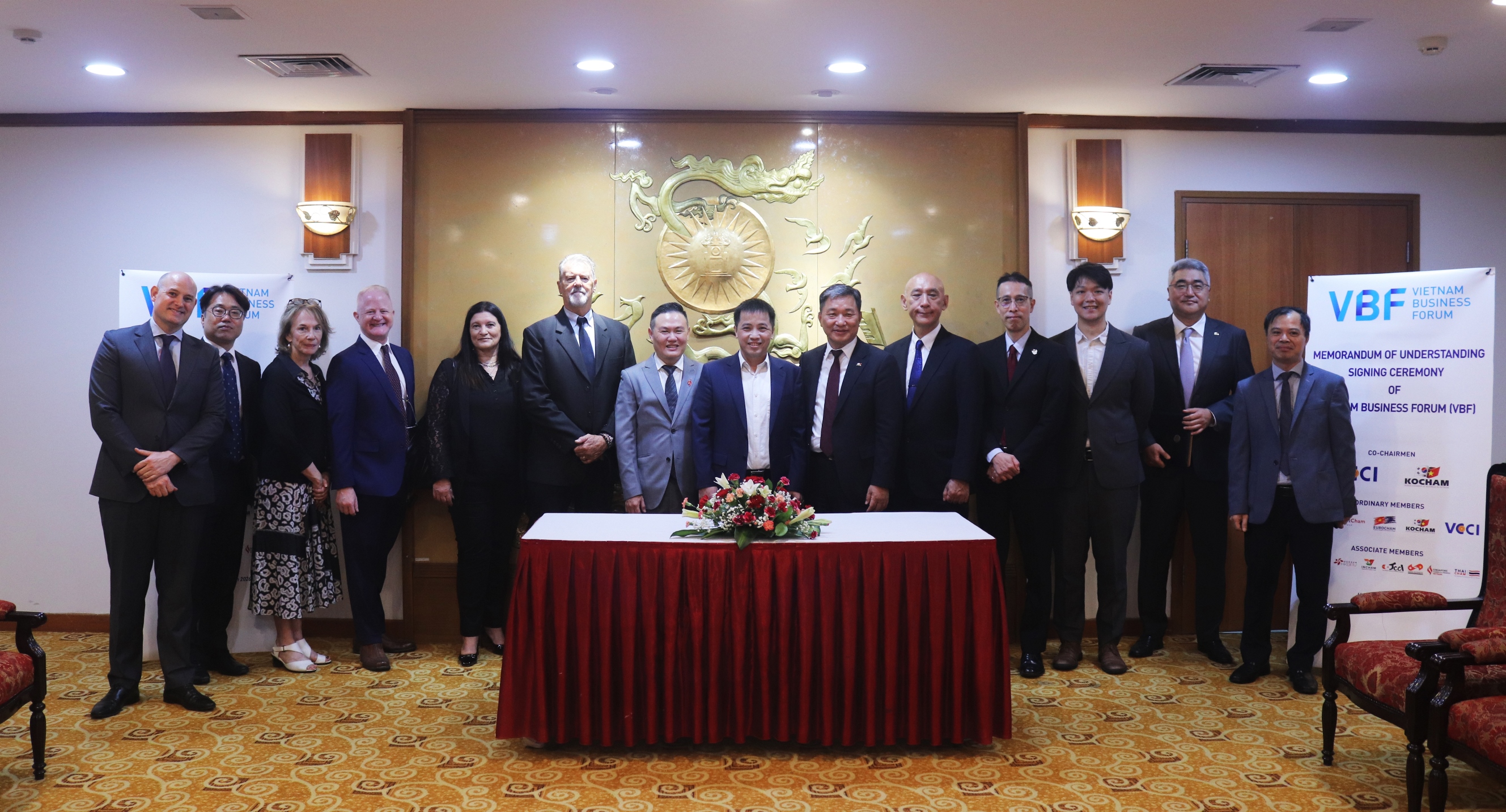 Lễ ký kết Biên bản ghi nhớ (MOU) của Liên minh Diễn đàn Doanh nghiệp Việt Nam (VBF) 09/6/2026