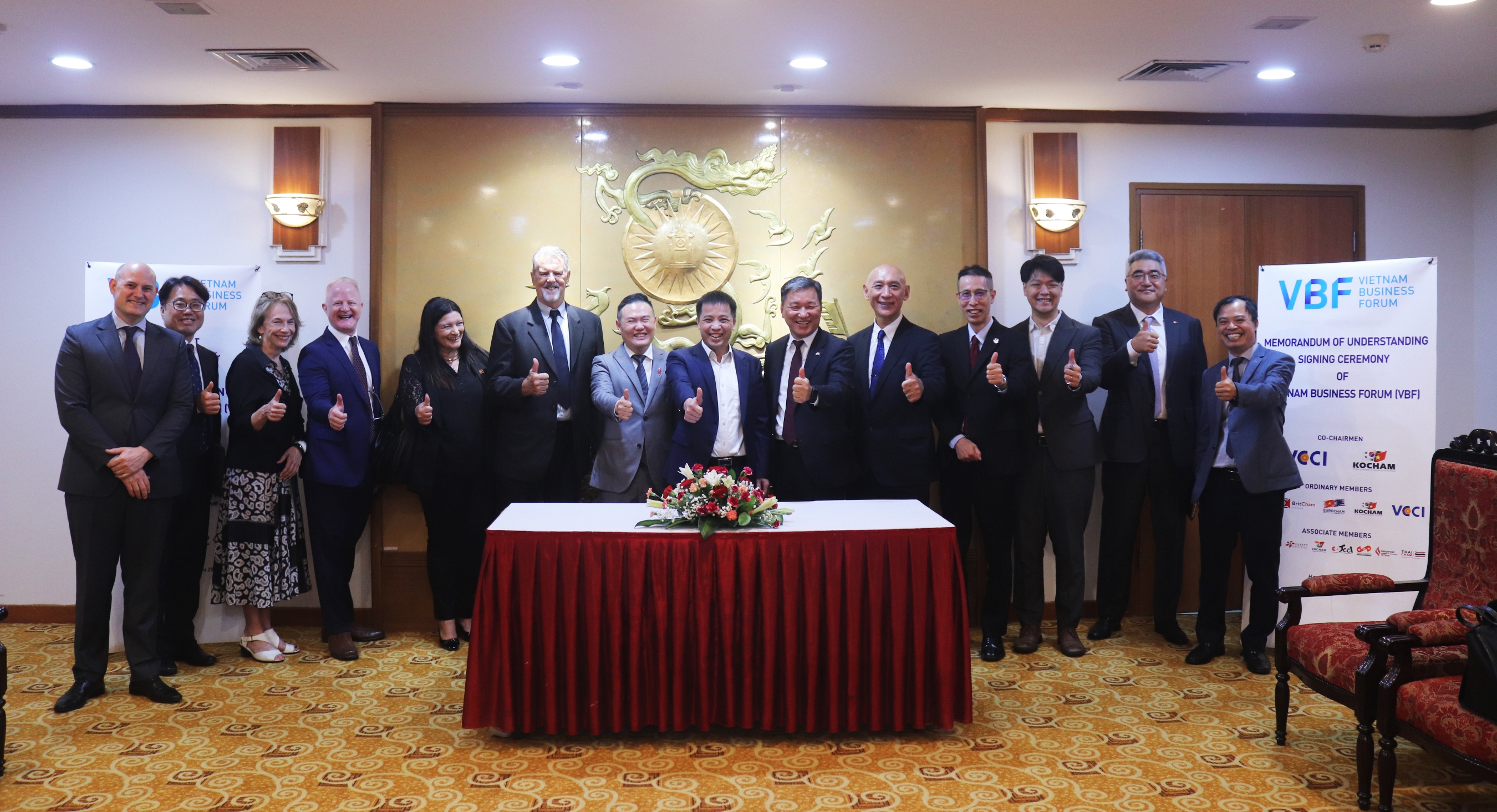 Lễ ký kết Biên bản ghi nhớ (MOU) của Liên minh Diễn đàn Doanh nghiệp Việt Nam (VBF) 09/6/2026