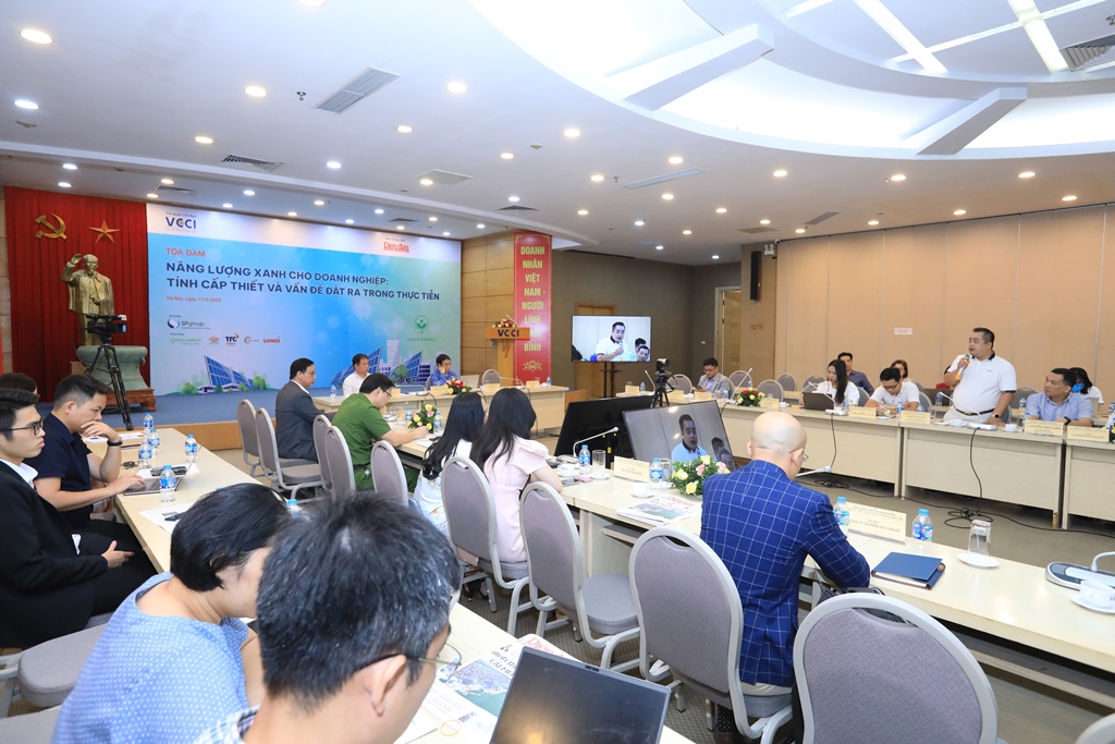 Năng lượng xanh cho doanh nghiệp Tính cấp thiết và vấn đề đặt ra trong thực tiễn 17/5/2023