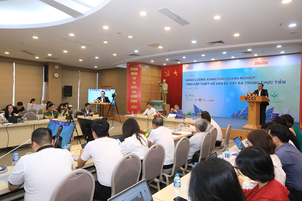 Năng lượng xanh cho doanh nghiệp Tính cấp thiết và vấn đề đặt ra trong thực tiễn 17/5/2023
