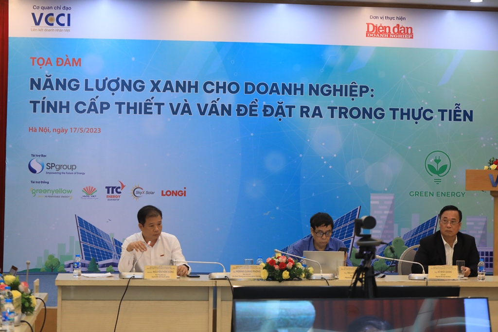 Năng lượng xanh cho doanh nghiệp Tính cấp thiết và vấn đề đặt ra trong thực tiễn 17/5/2023
