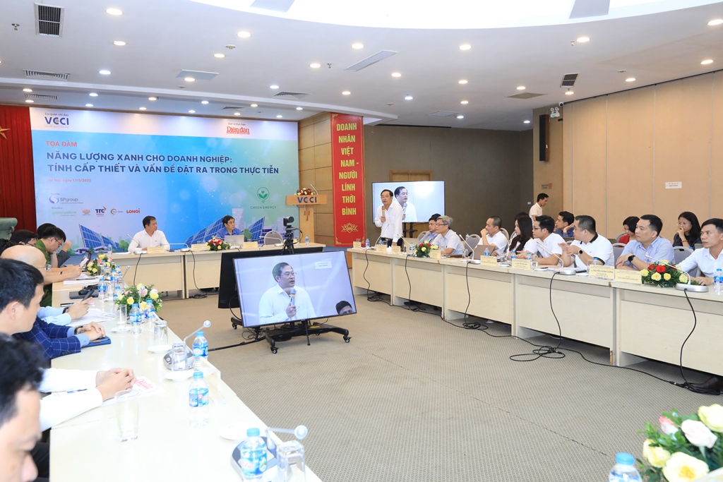 Năng lượng xanh cho doanh nghiệp Tính cấp thiết và vấn đề đặt ra trong thực tiễn 17/5/2023