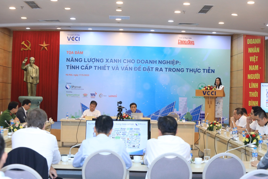 Năng lượng xanh cho doanh nghiệp Tính cấp thiết và vấn đề đặt ra trong thực tiễn 17/5/2023