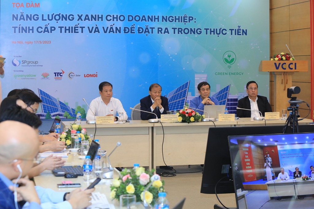 Năng lượng xanh cho doanh nghiệp Tính cấp thiết và vấn đề đặt ra trong thực tiễn 17/5/2023