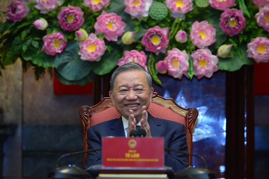 Tổng Bí thư, Chủ tịch nước Tô Lâm gặp gỡ doanh nhân và cộng đồng doanh nghiệp Việt Nam