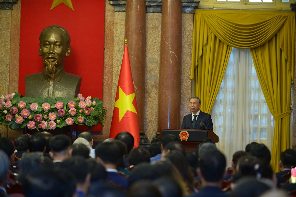 Tổng Bí thư, Chủ tịch nước Tô Lâm gặp gỡ doanh nhân và cộng đồng doanh nghiệp Việt Nam