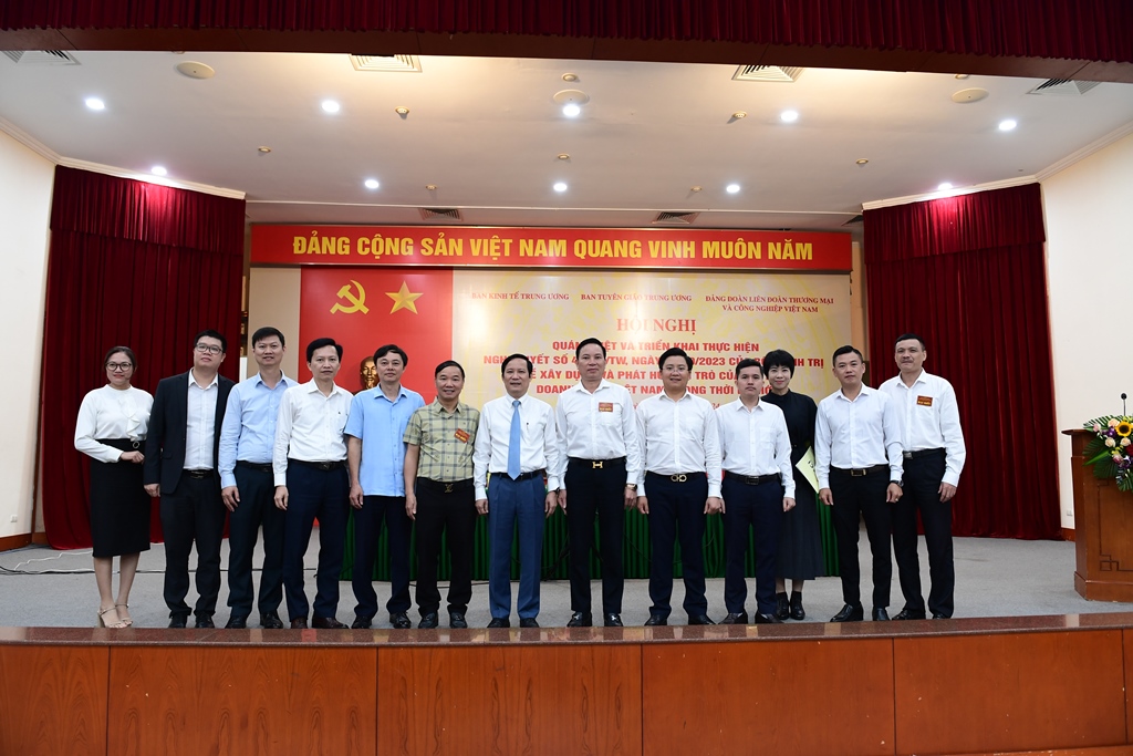 Hội nghị quán triệt và triển khai thực hiện Nghị quyết số 41-NQ/TW của Bộ Chính trị về xây dựng và phát huy vai trò của đội ngũ doanh nhân Việt Nam trong thời kỳ mới 10/5/2024