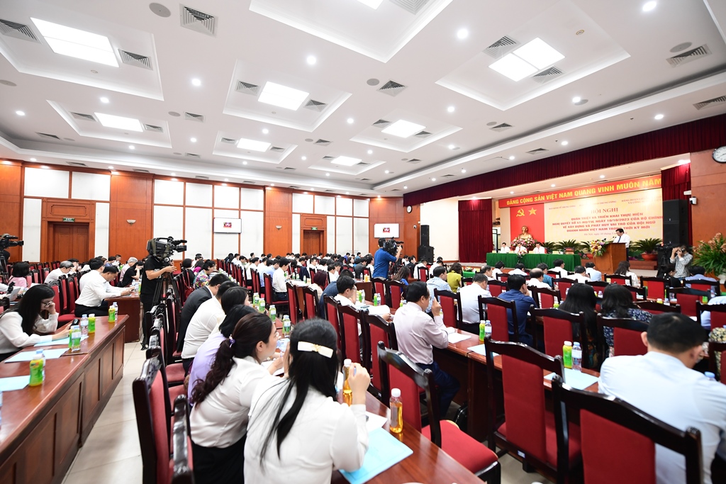 Hội nghị quán triệt và triển khai thực hiện Nghị quyết số 41-NQ/TW của Bộ Chính trị về xây dựng và phát huy vai trò của đội ngũ doanh nhân Việt Nam trong thời kỳ mới 10/5/2024
