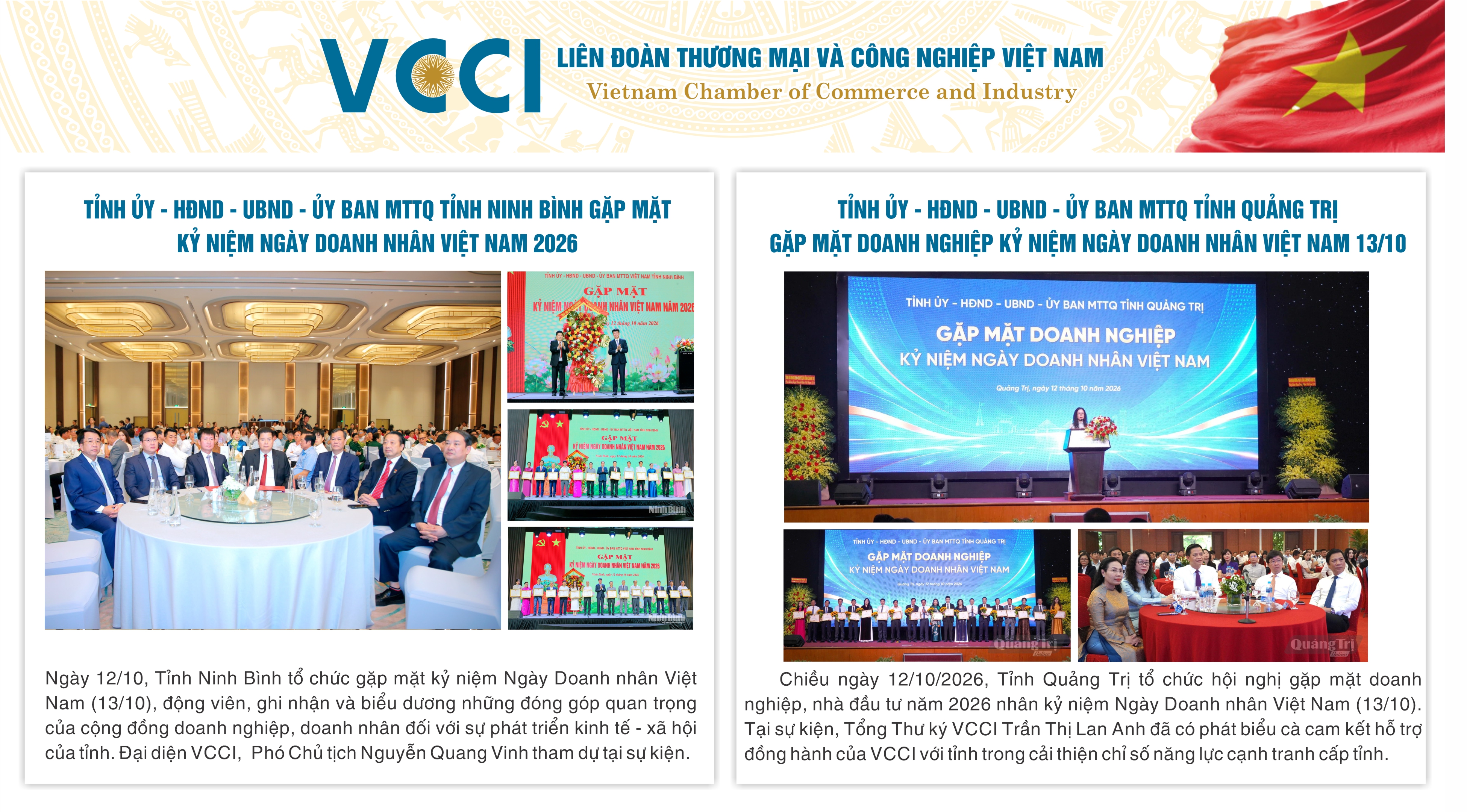 Các Hoạt động tháng 10/2026