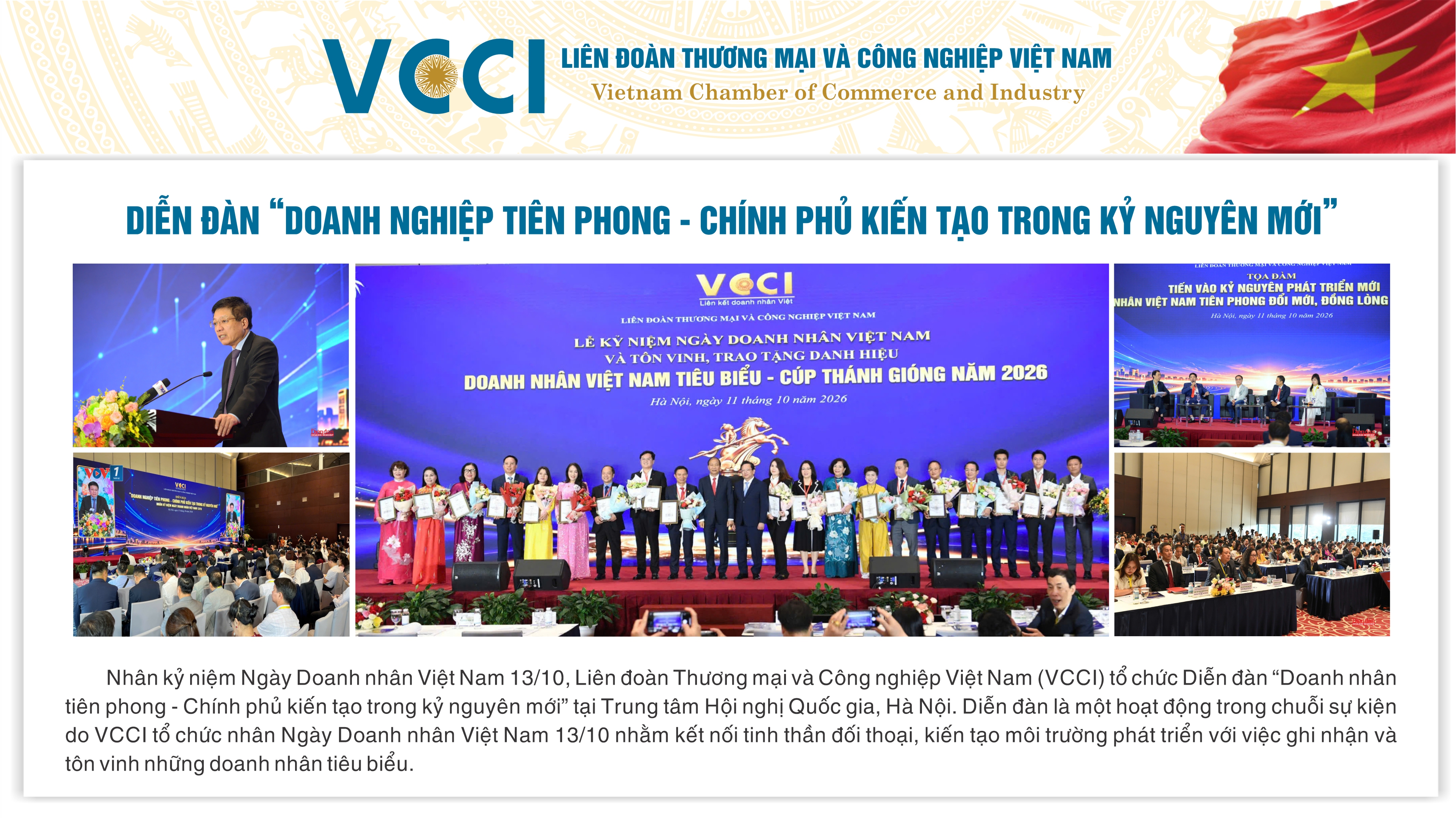 Các Hoạt động tháng 10/2026