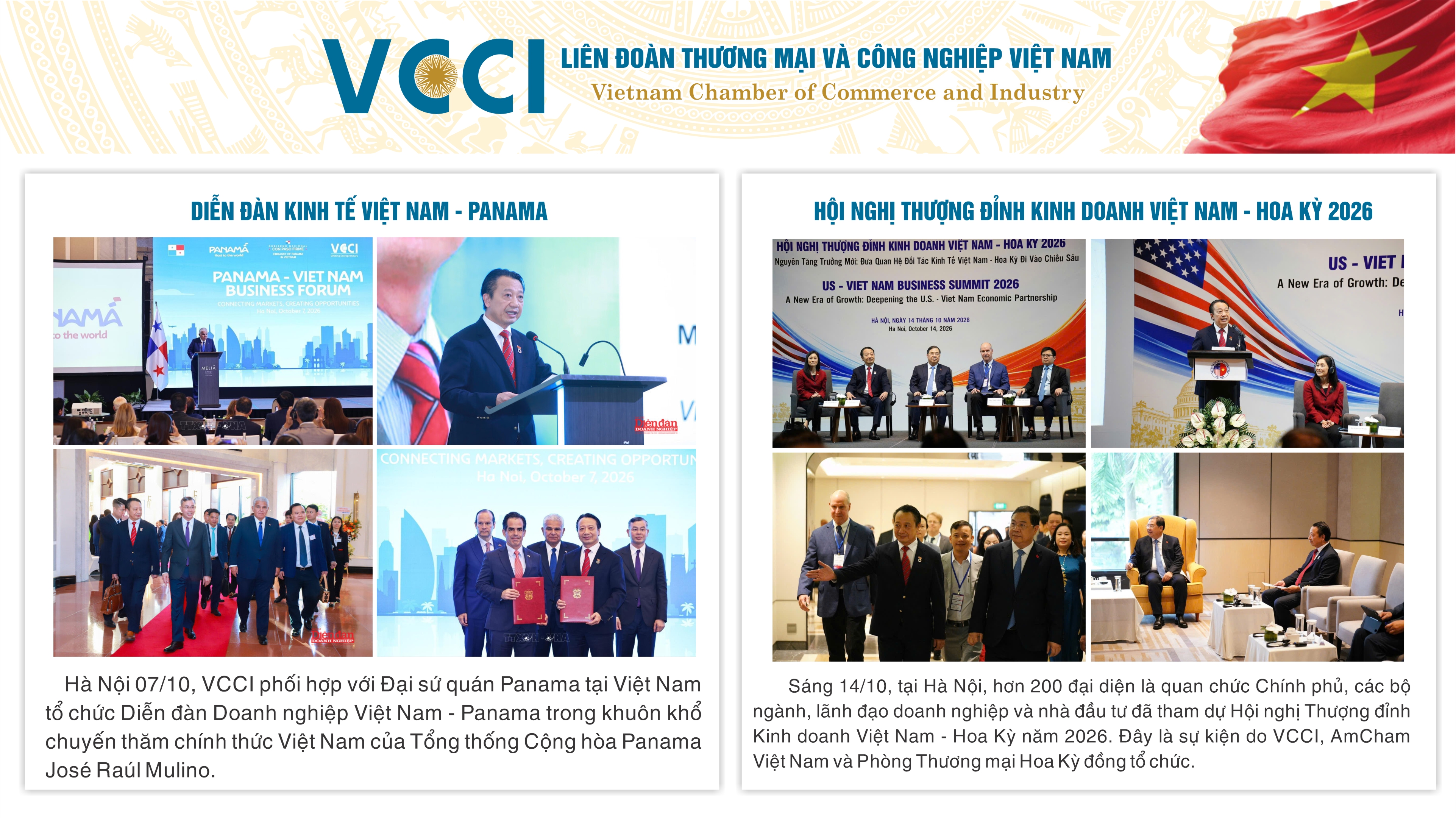 Các Hoạt động tháng 10/2026
