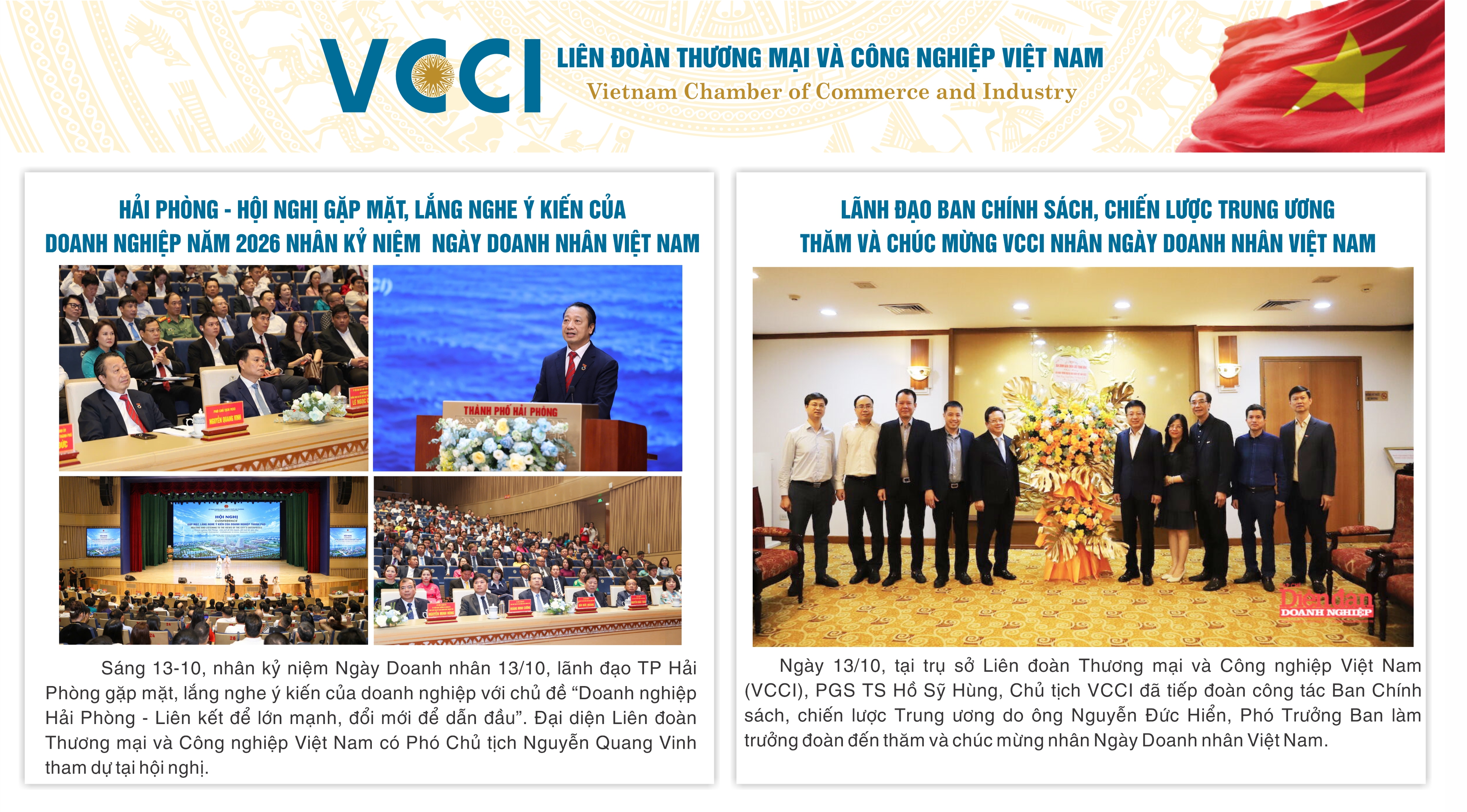 Các Hoạt động tháng 10/2026