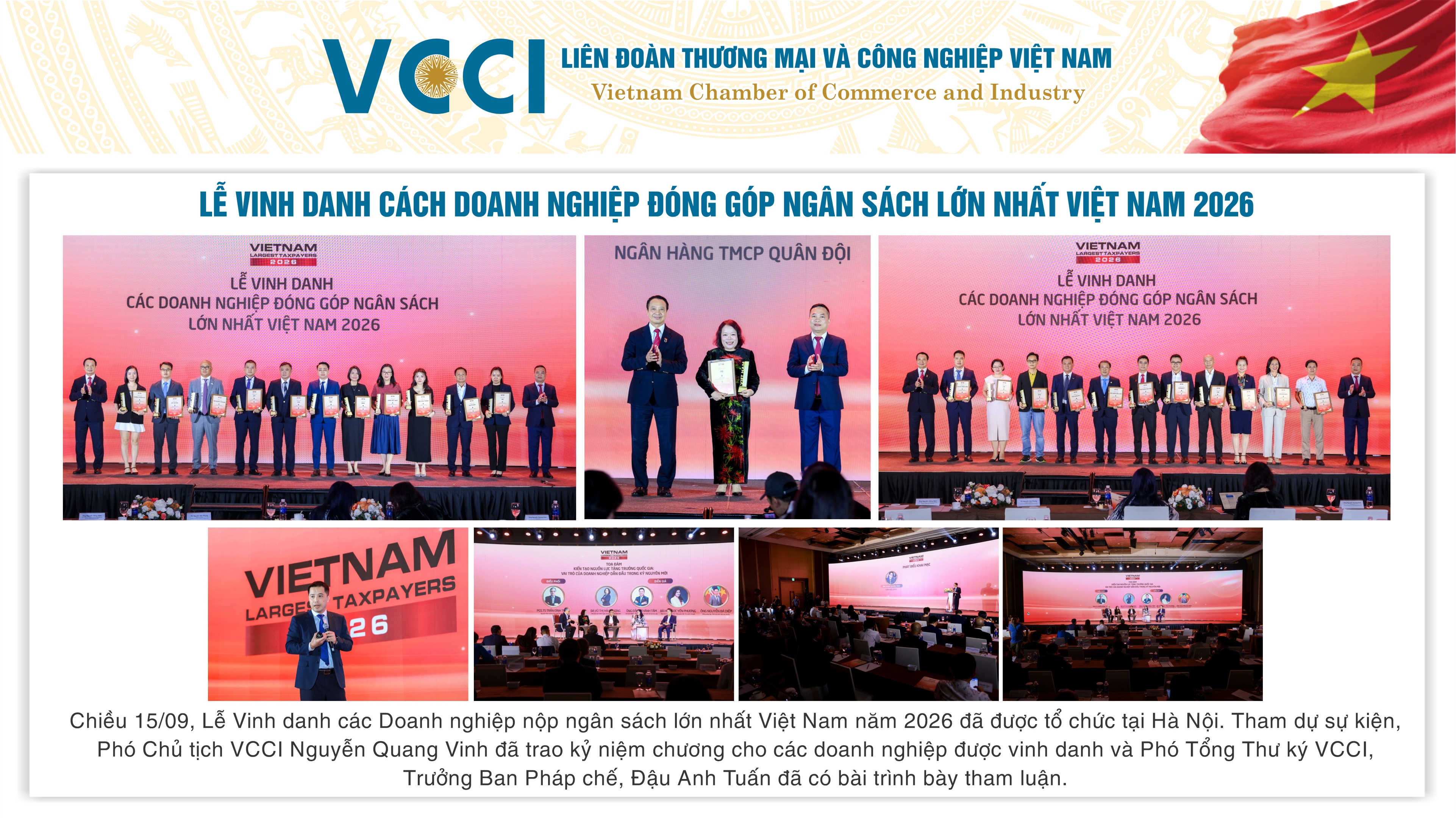 Các Hoạt động tháng 9/2026