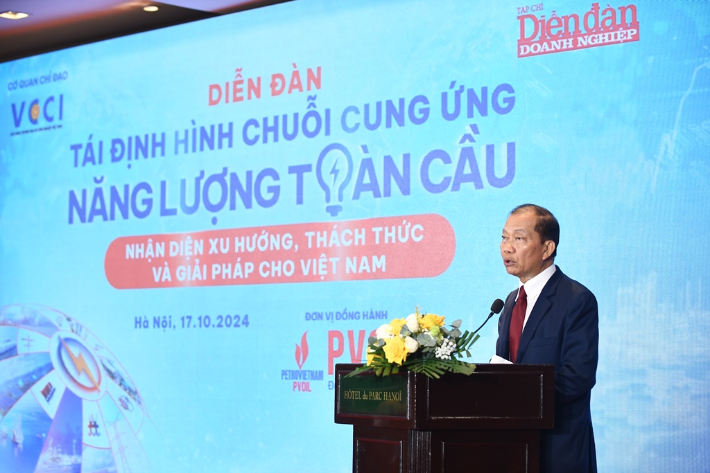 Tái định hình chuỗi cung ứng năng lượng toàn cầu: Nhận diện xu hướng, thách thức và giải pháp cho Việt Nam 17/10/2024