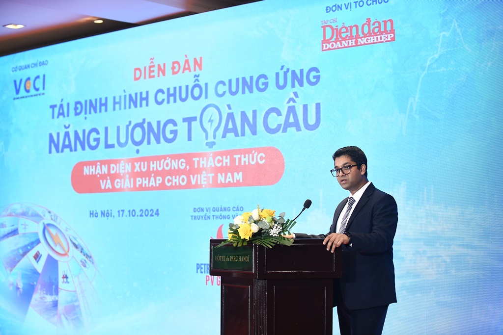 Tái định hình chuỗi cung ứng năng lượng toàn cầu: Nhận diện xu hướng, thách thức và giải pháp cho Việt Nam 17/10/2024