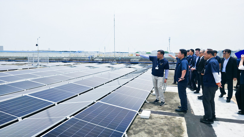 Samsung khánh thành nhà máy điện mặt trời áp mái công suất 2,38 MWp tại Bắc Ninh
